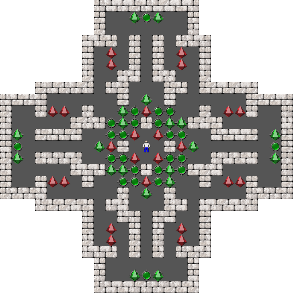 Sokoban David W. Skinner Arranged level 253